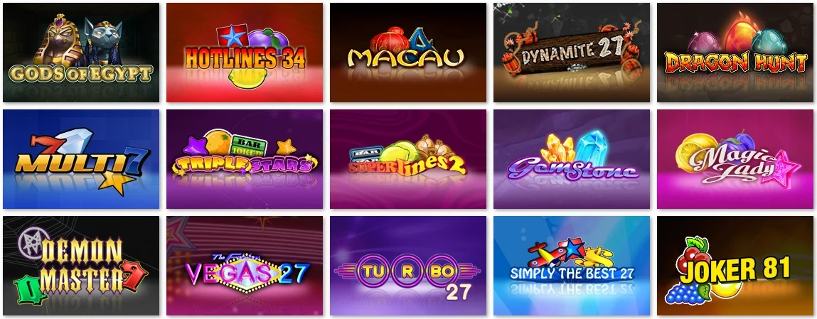 Hazardní hry v Kajot kasino